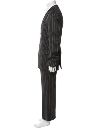 Acne Studios Wool Striped Two-Piece Suit