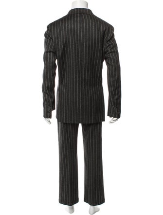 Acne Studios Wool Striped Two-Piece Suit