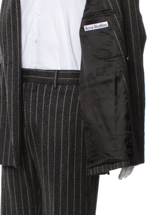 Acne Studios Wool Striped Two-Piece Suit