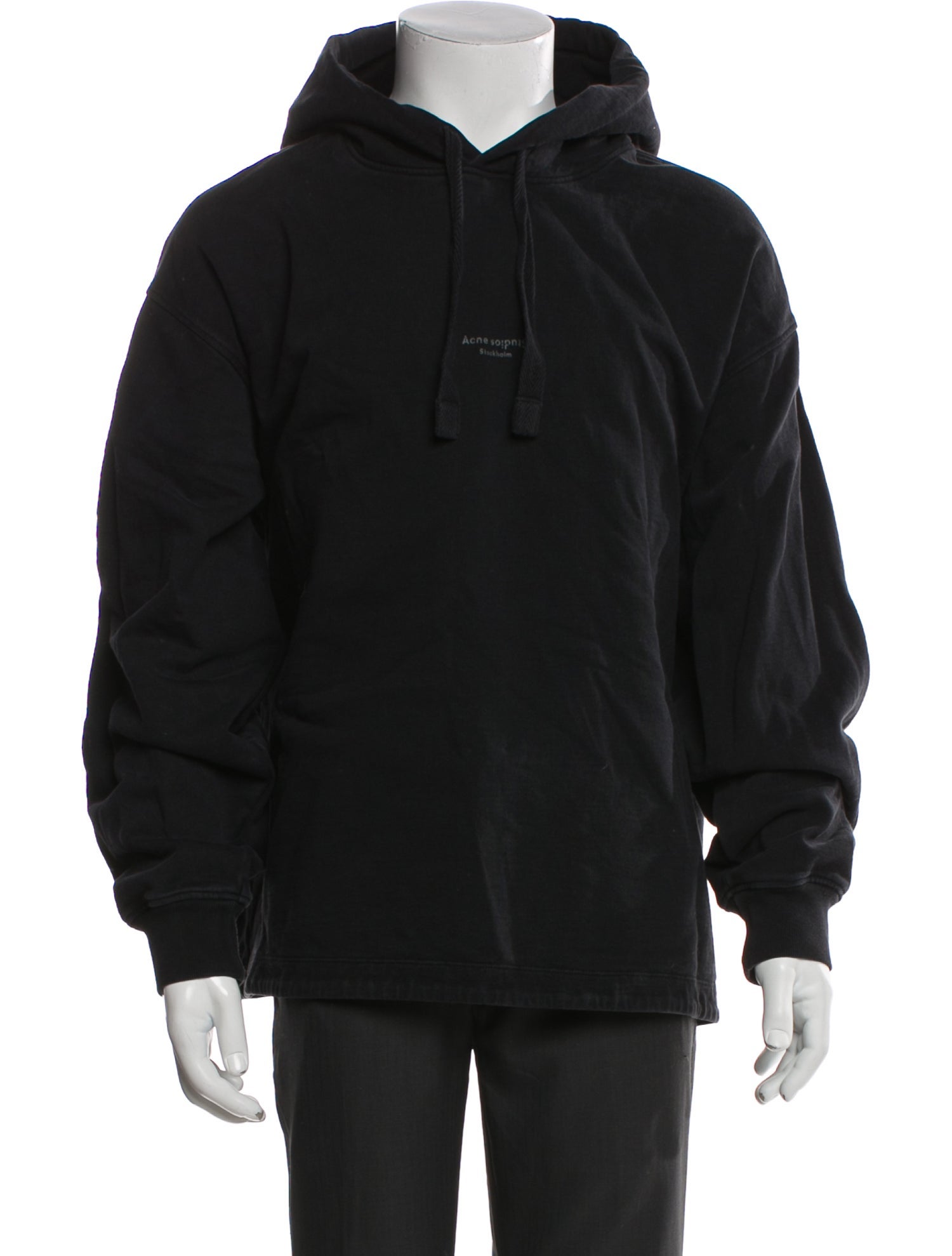 Acne Studios Crew Neck Long Sleeve Hoodie