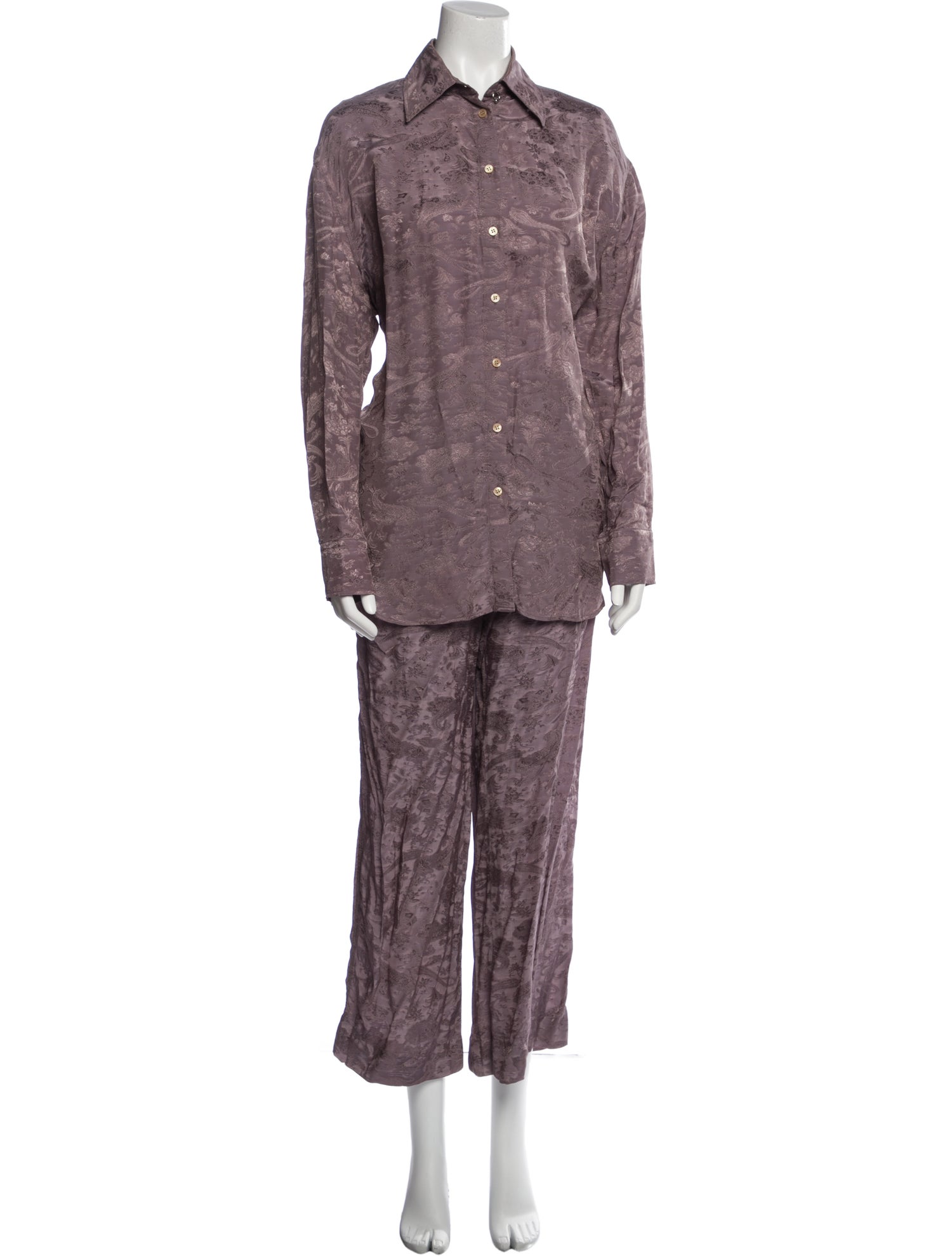 Acne Studios Lace Pattern Pant Set
