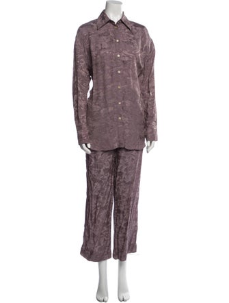 Acne Studios Lace Pattern Pant Set
