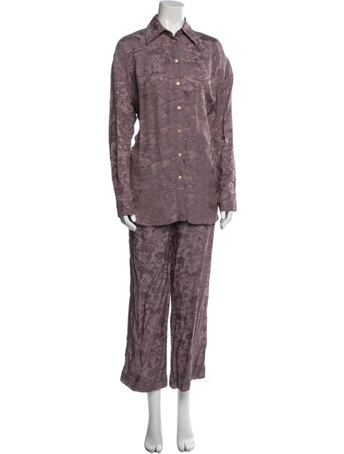 Acne Studios Lace Pattern Pant Set
