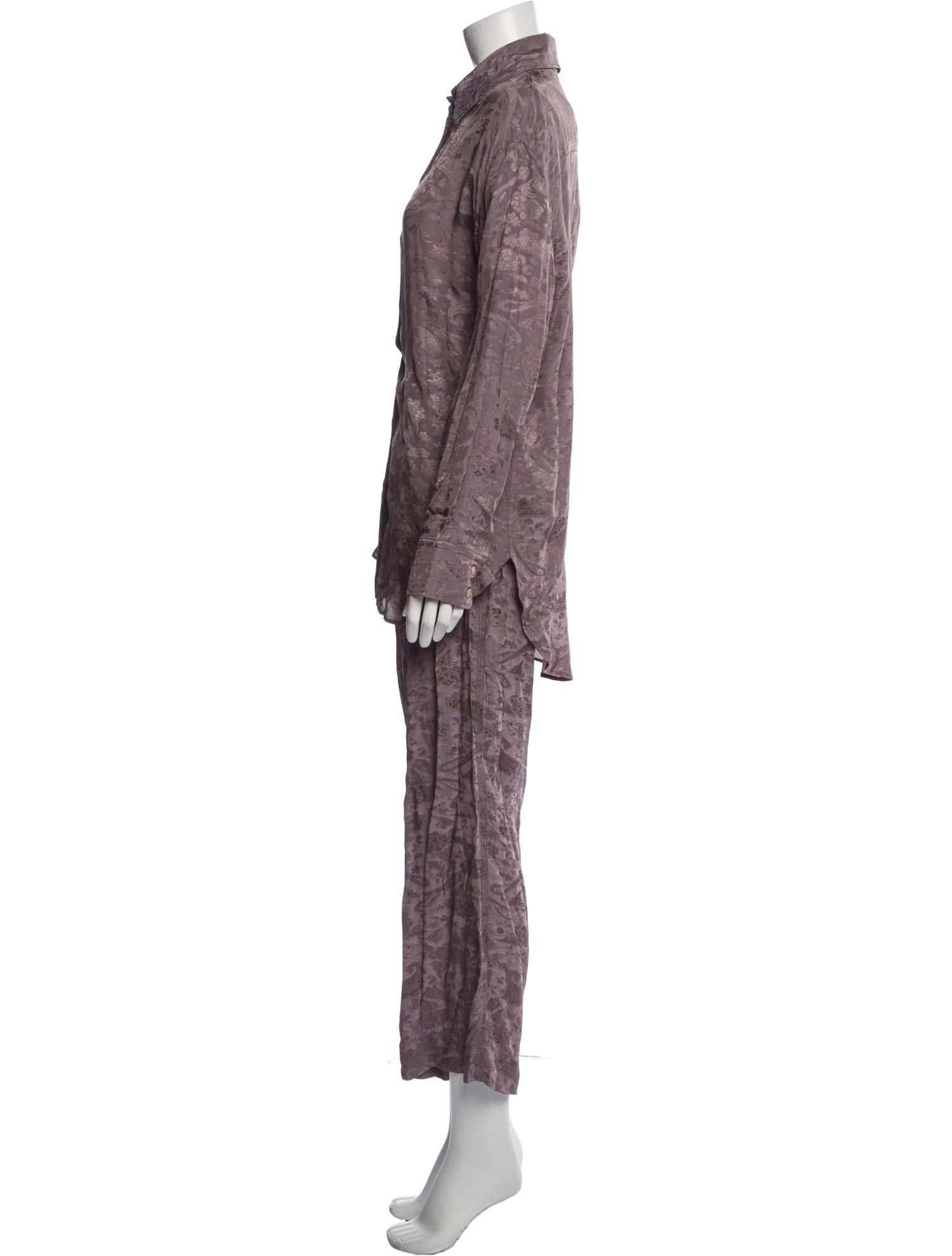 Acne Studios Lace Pattern Pant Set
