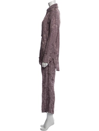 Acne Studios Lace Pattern Pant Set