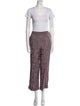 Acne Studios Lace Pattern Pant Set