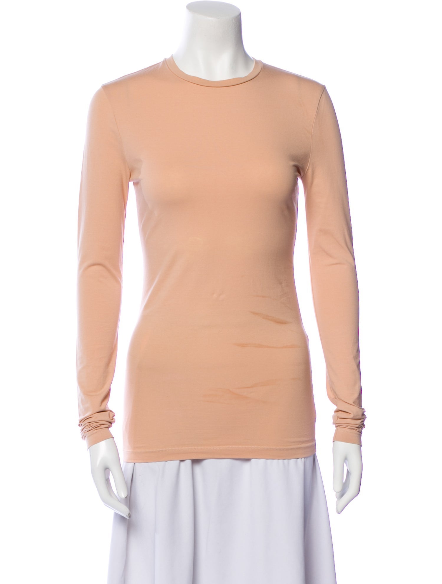 Acne Studios Crew Neck Long Sleeve Top