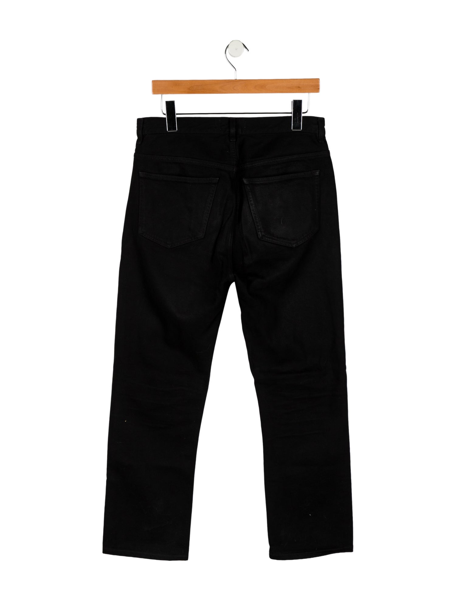 Acne Studios High-Rise Straight Leg Jeans