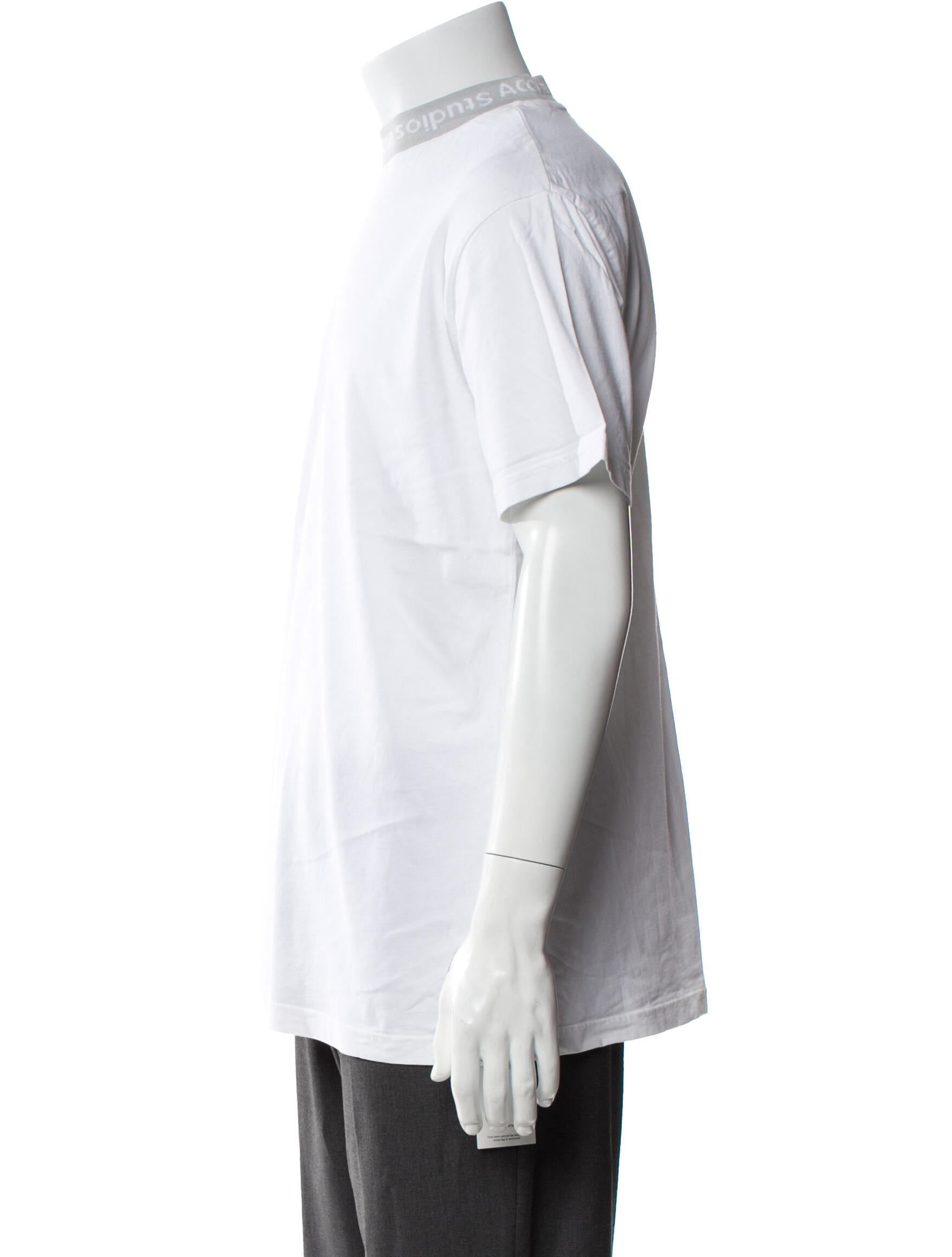 Acne Studios Mock Neck Short Sleeve T-Shirt