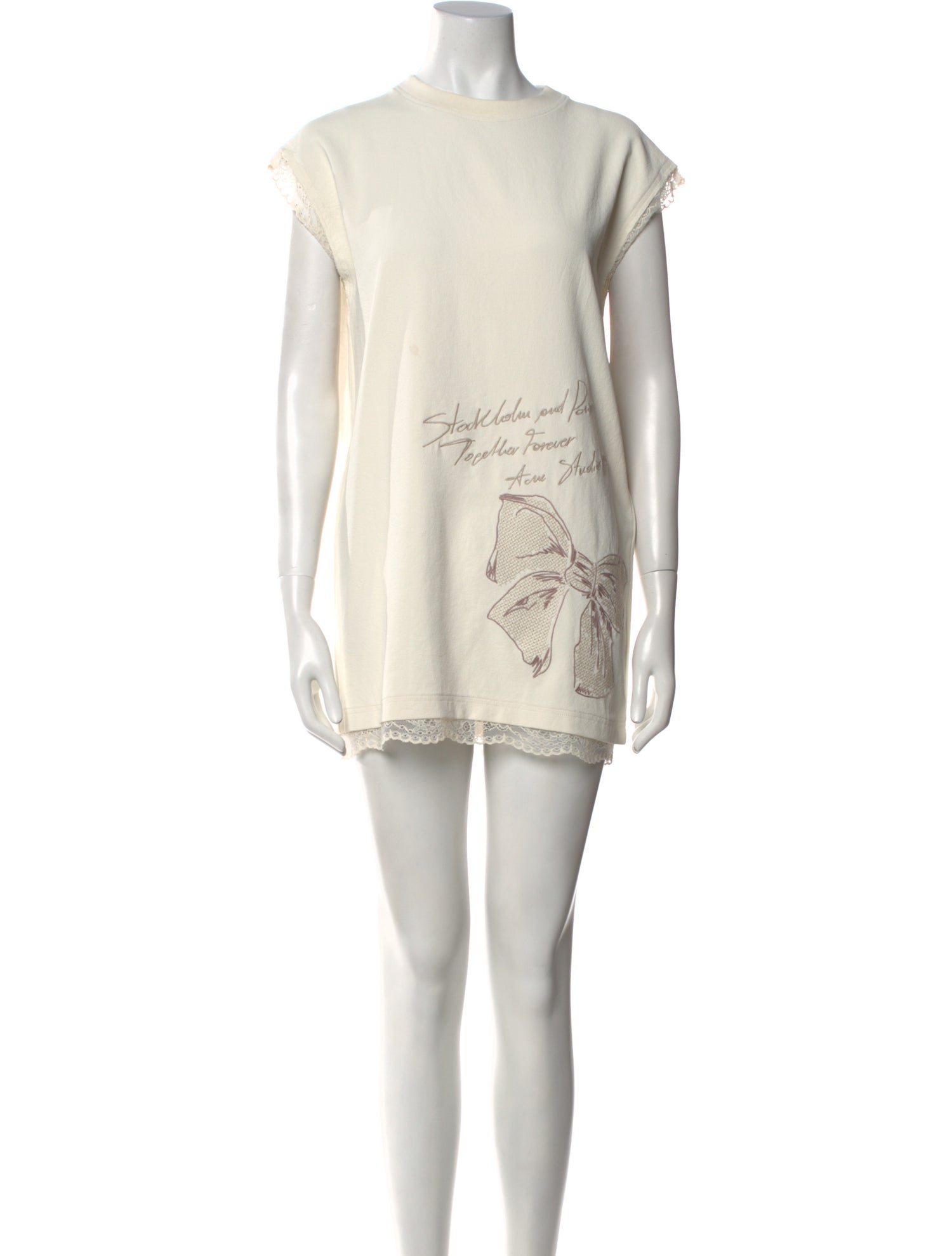 Acne Studios Printed Mini Dress