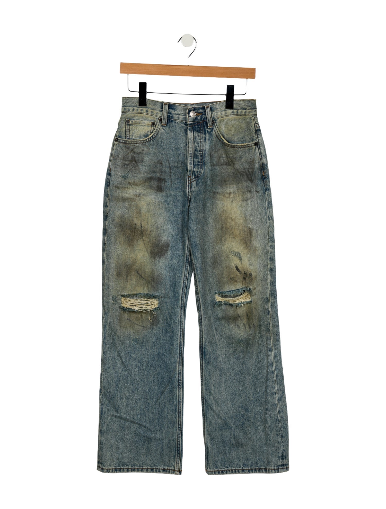 Acne Studios High-Rise Wide Leg Jeans