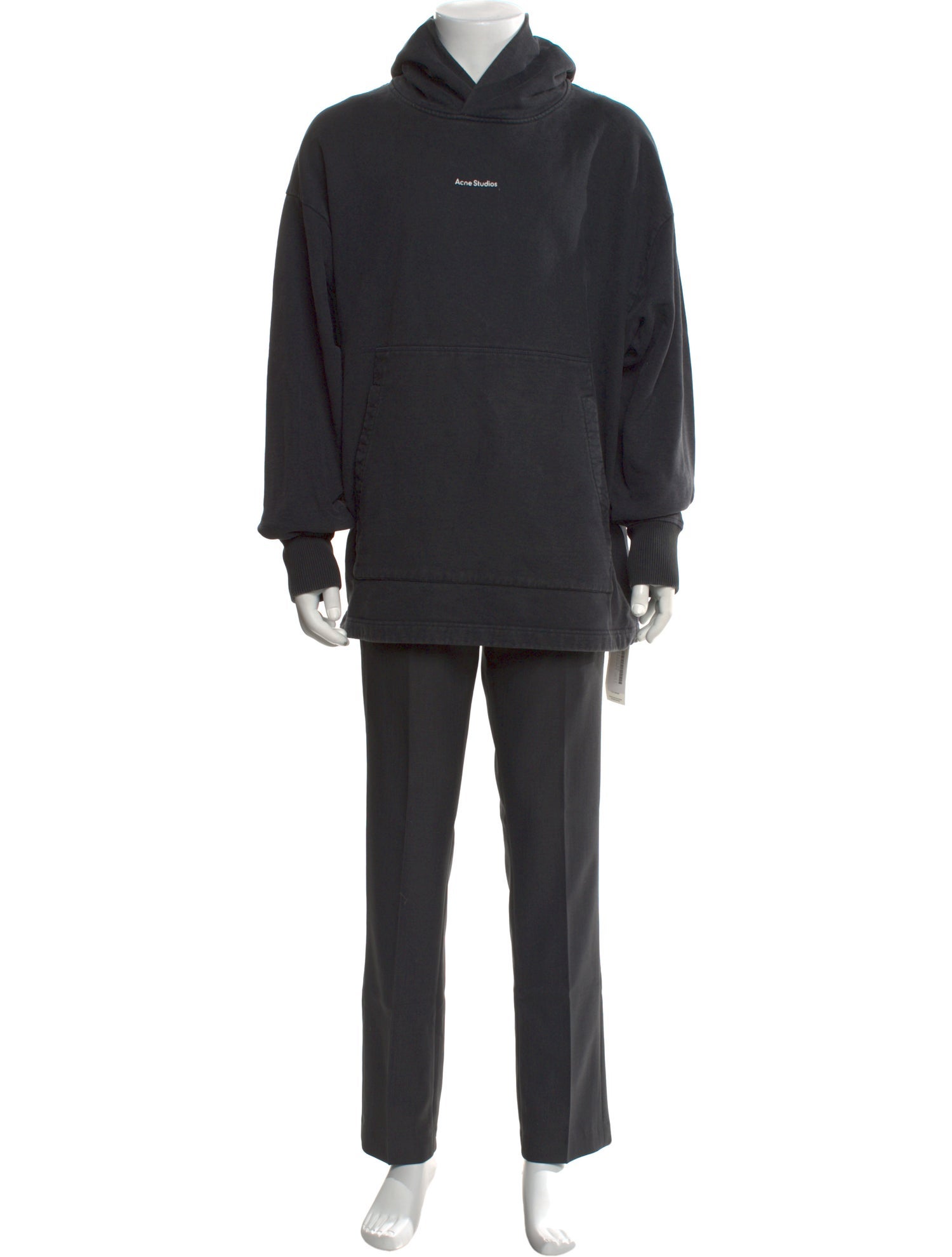 Acne Studios Graphic Print Crew Neck Hoodie