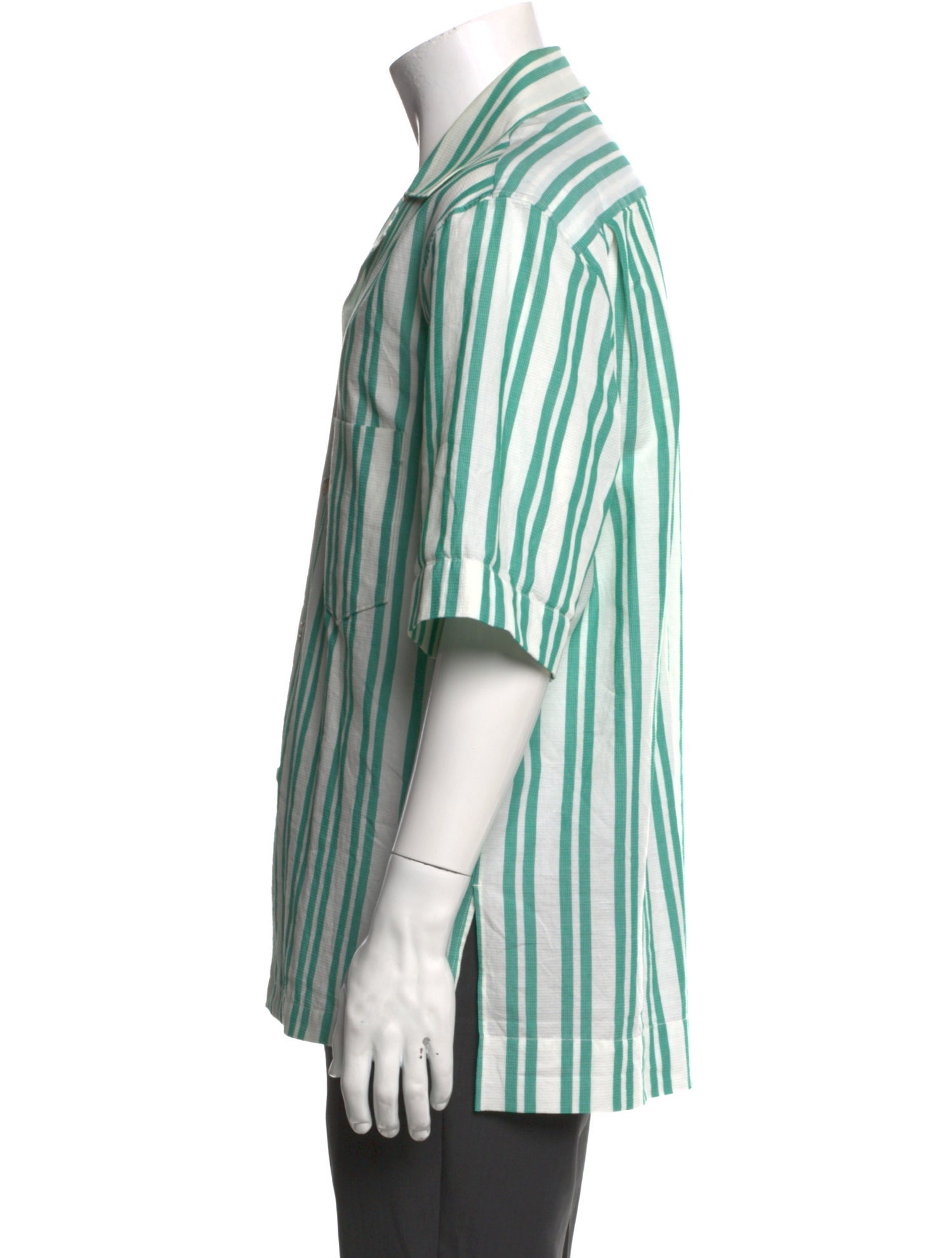 Acne Studios Striped Short Sleeve Shirt