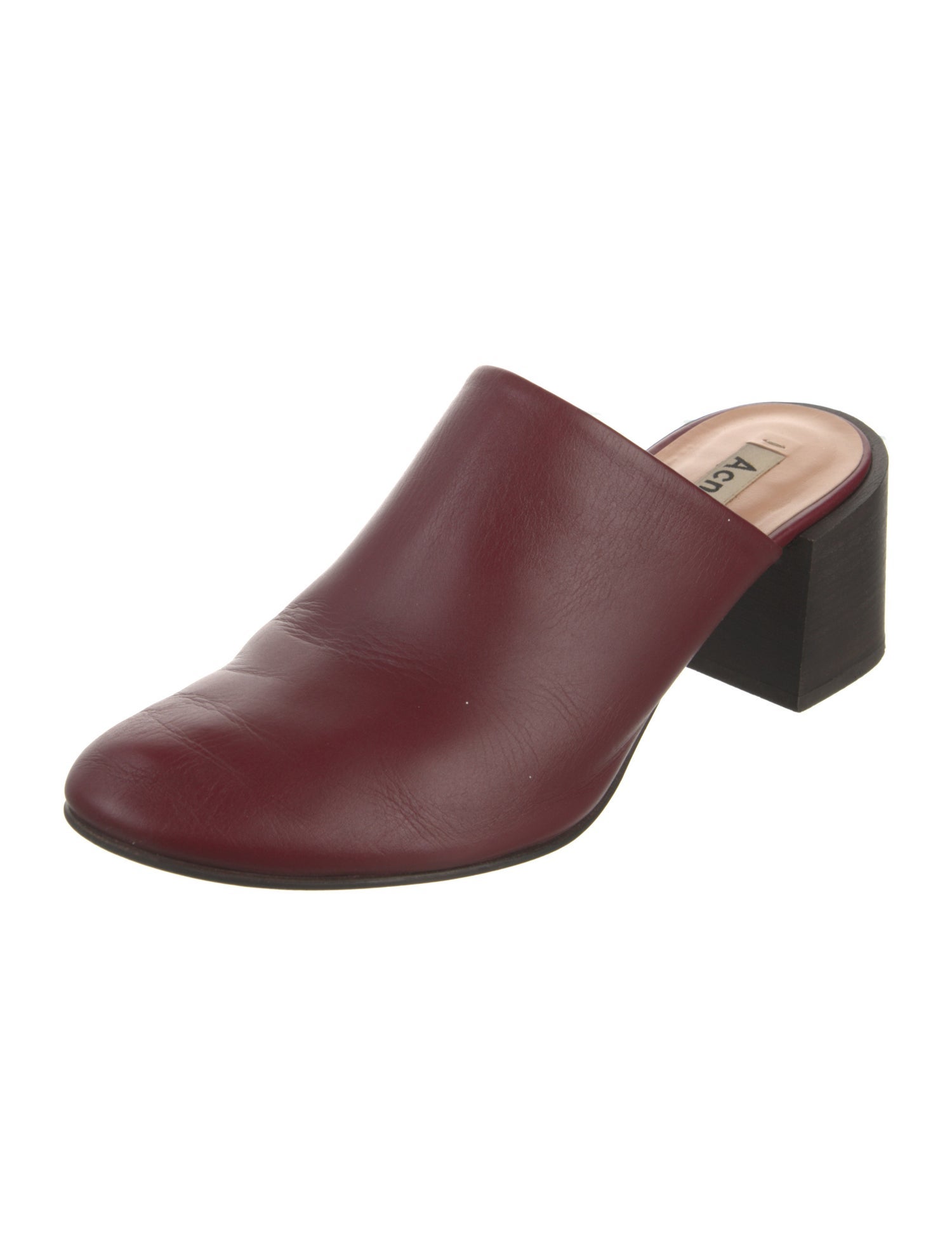 Acne Studios Leather Mules