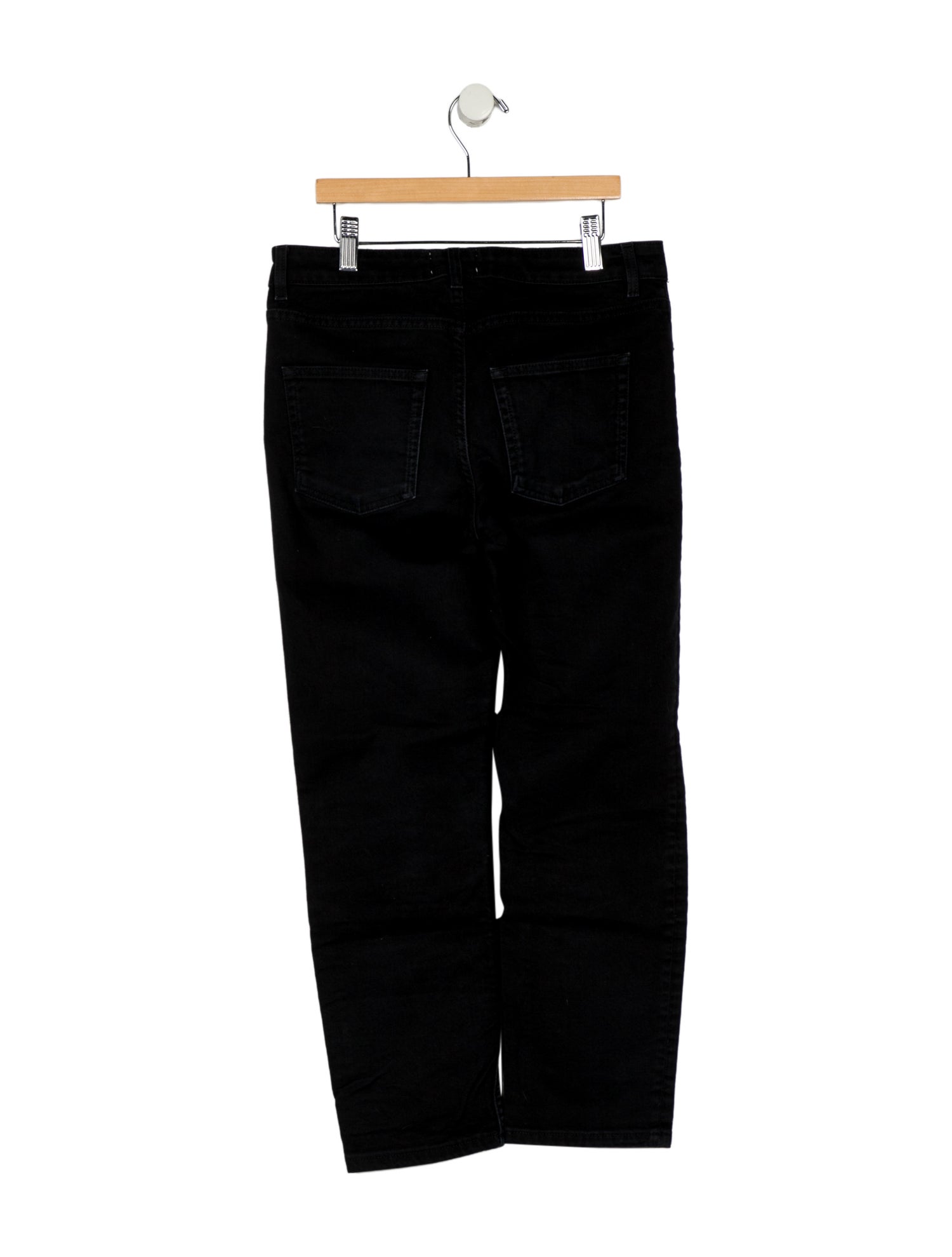 Acne Studios Mid-Rise Straight Leg Jeans