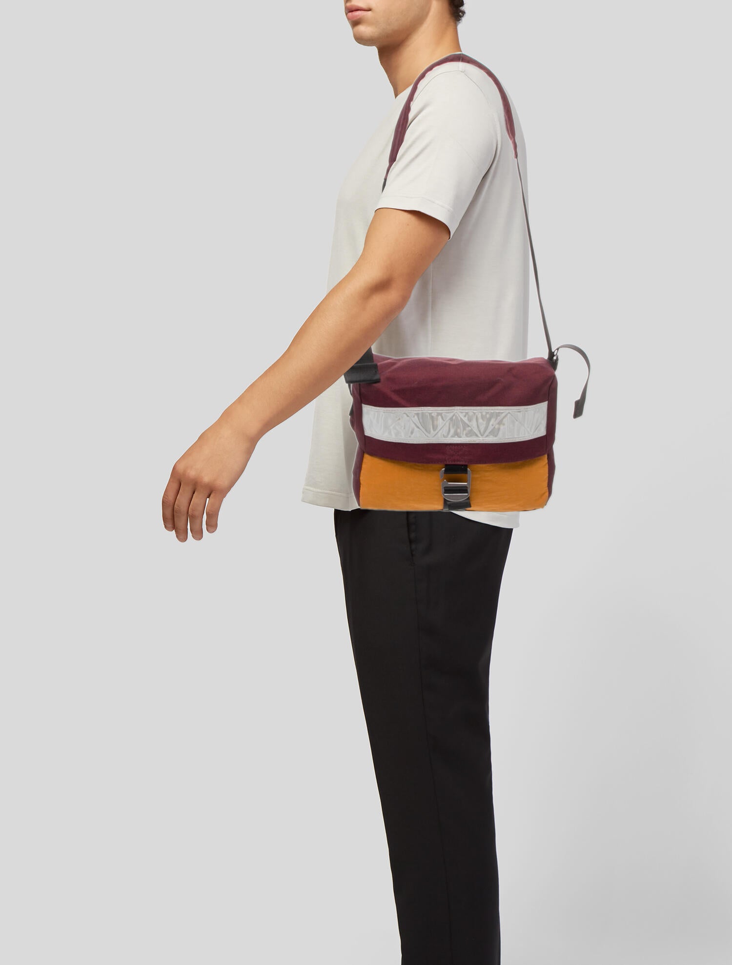 Acne Studios Nylon Messenger Bag