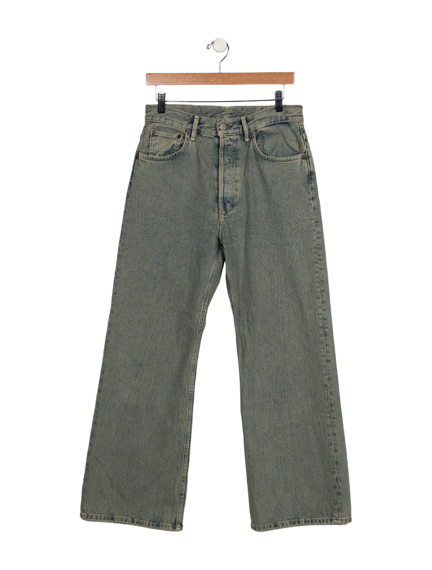 Acne Studios High-Rise Wide Leg Jeans