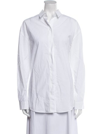 Acne Studios Long Sleeve Button-Up Top