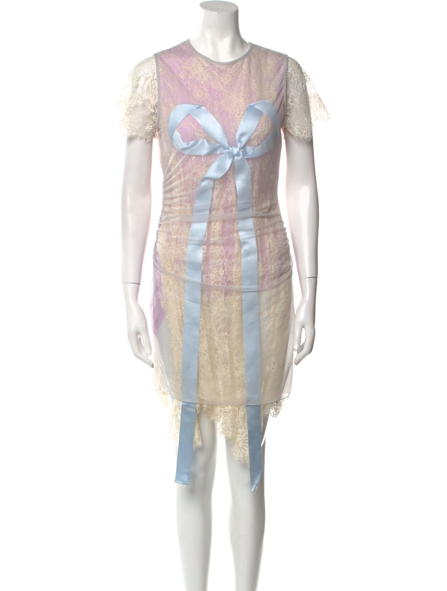 Acne Studios Printed Knee-Length Dress