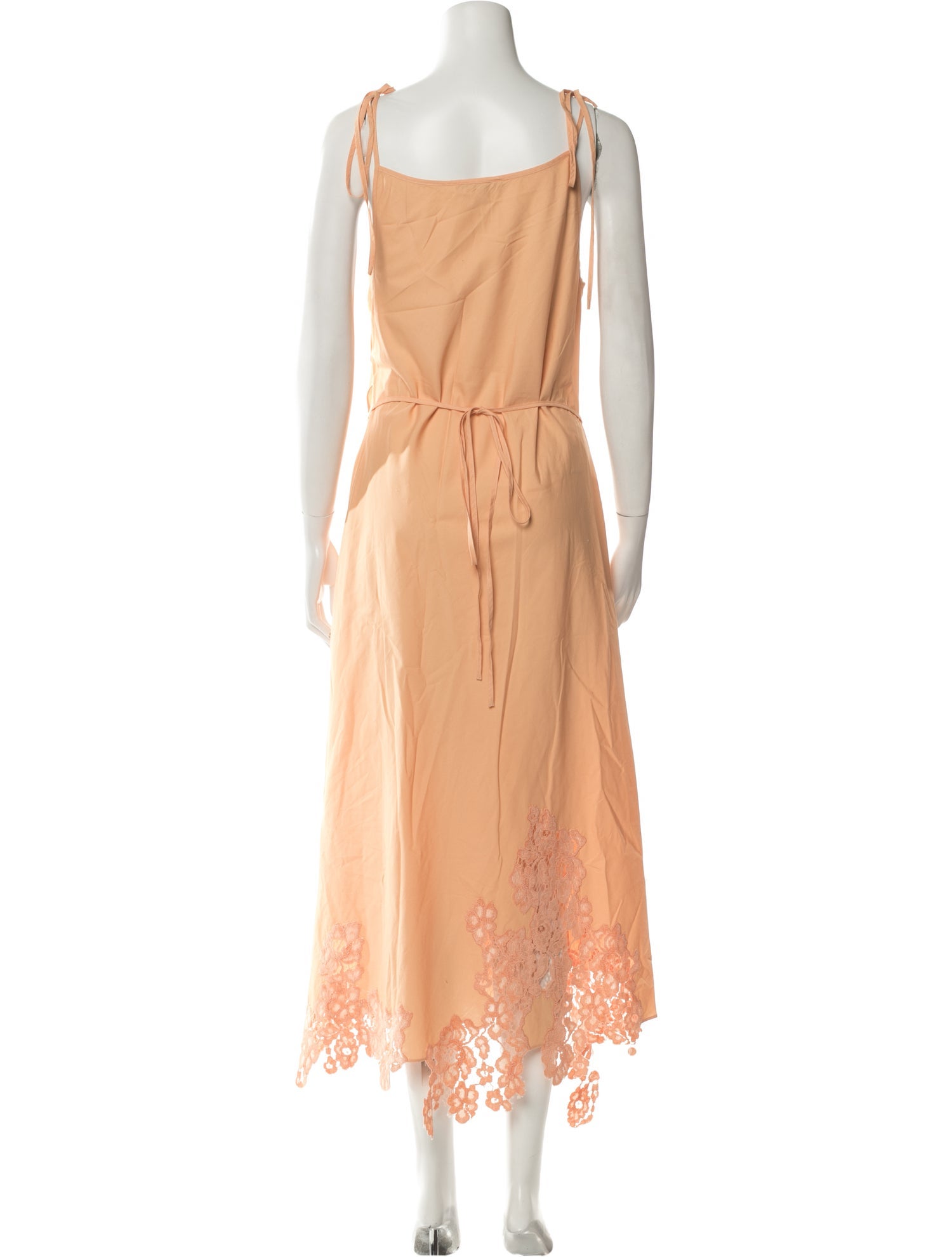 Acne Studios Scoop Neck Long Dress