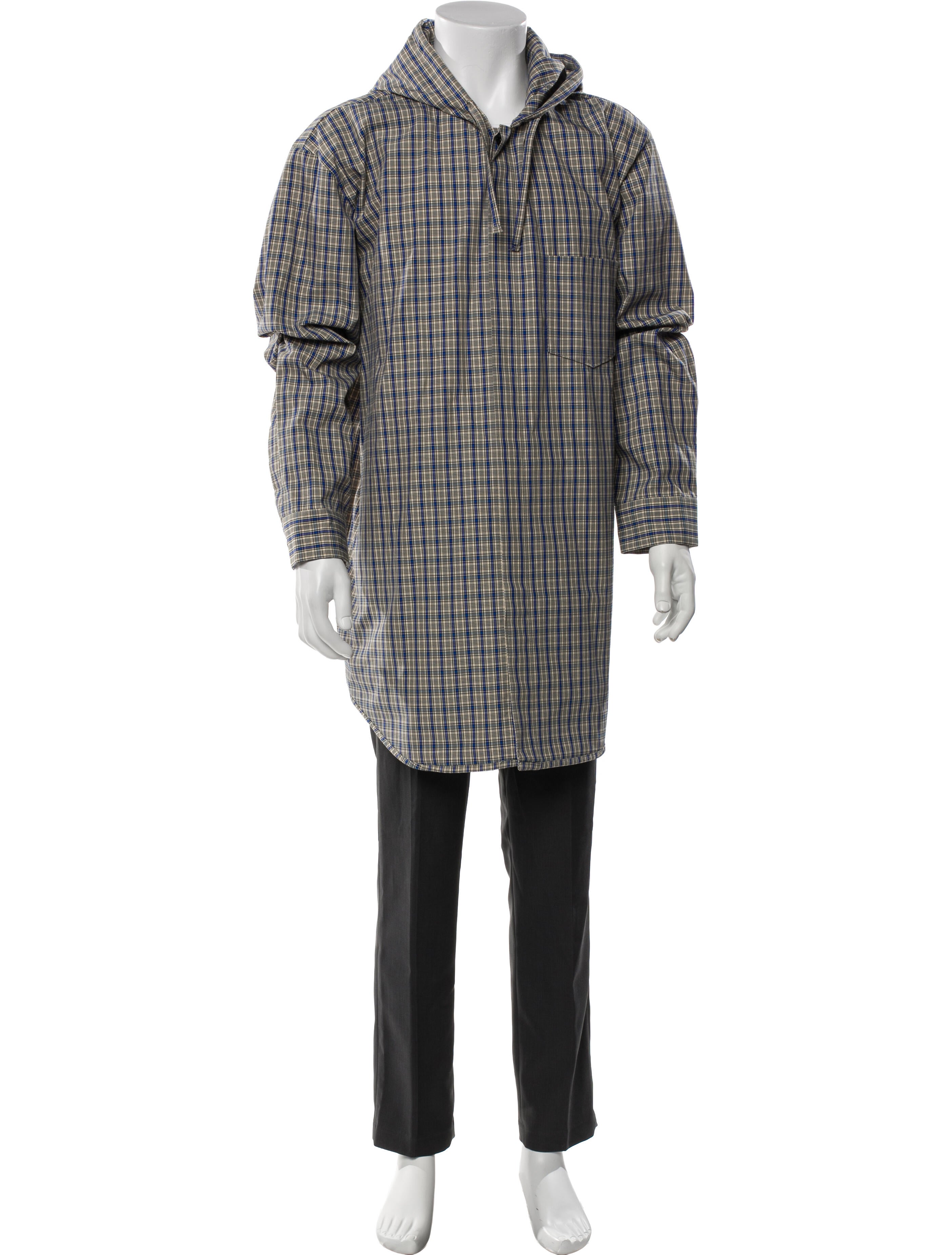 Acne Studios Houndstooth Print Parka