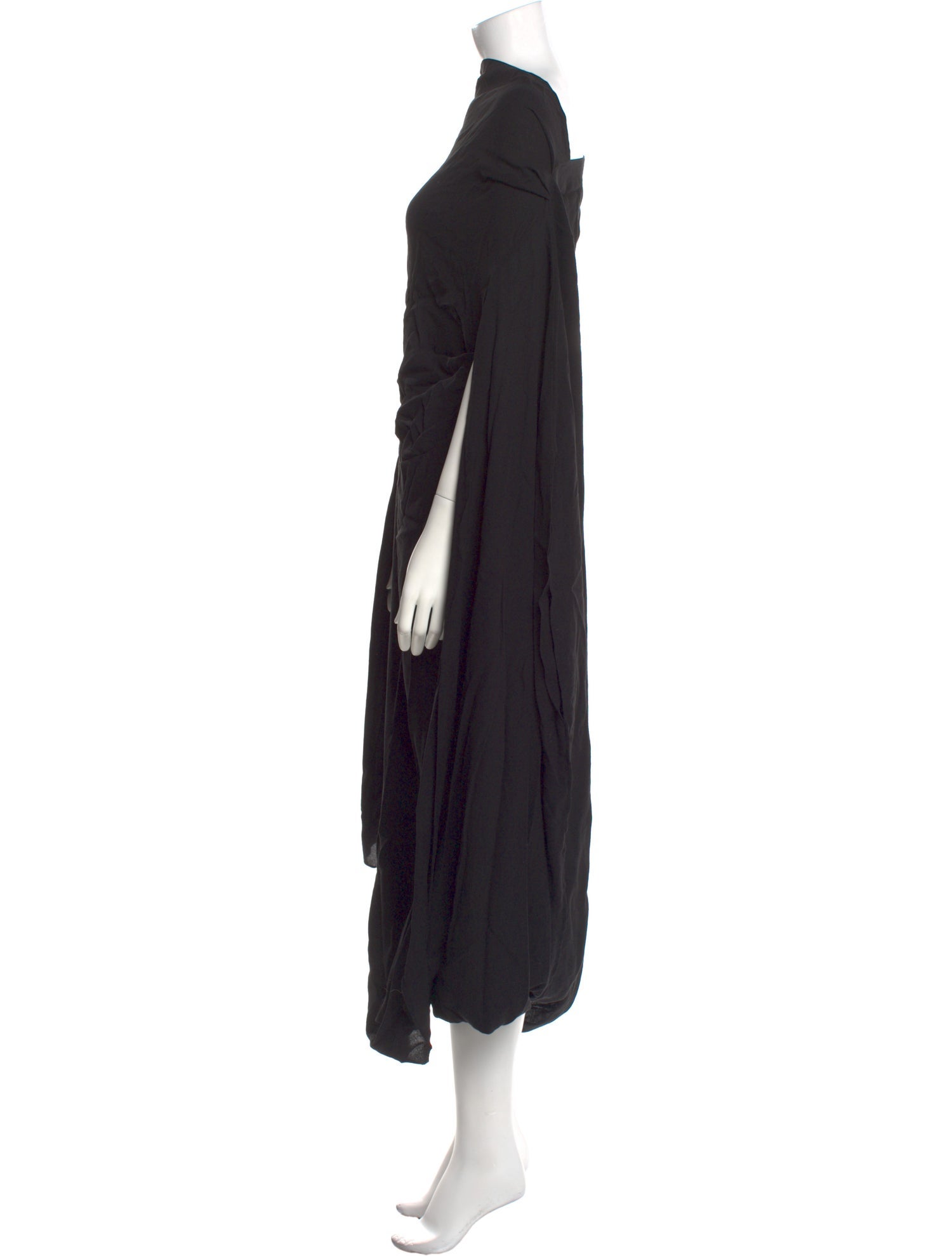 Acne Studios Cowl Neck Long Dress
