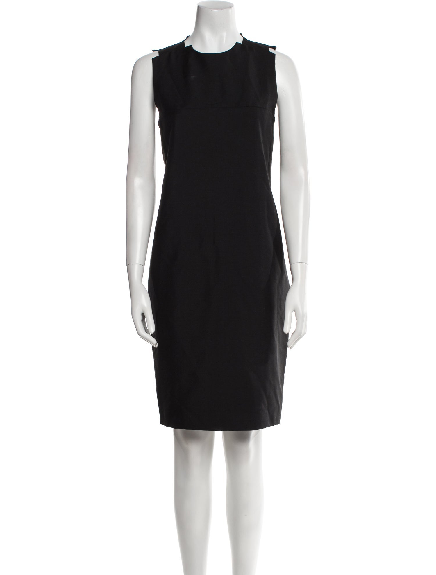 Acne Studios Crew Neck Knee-Length Dress