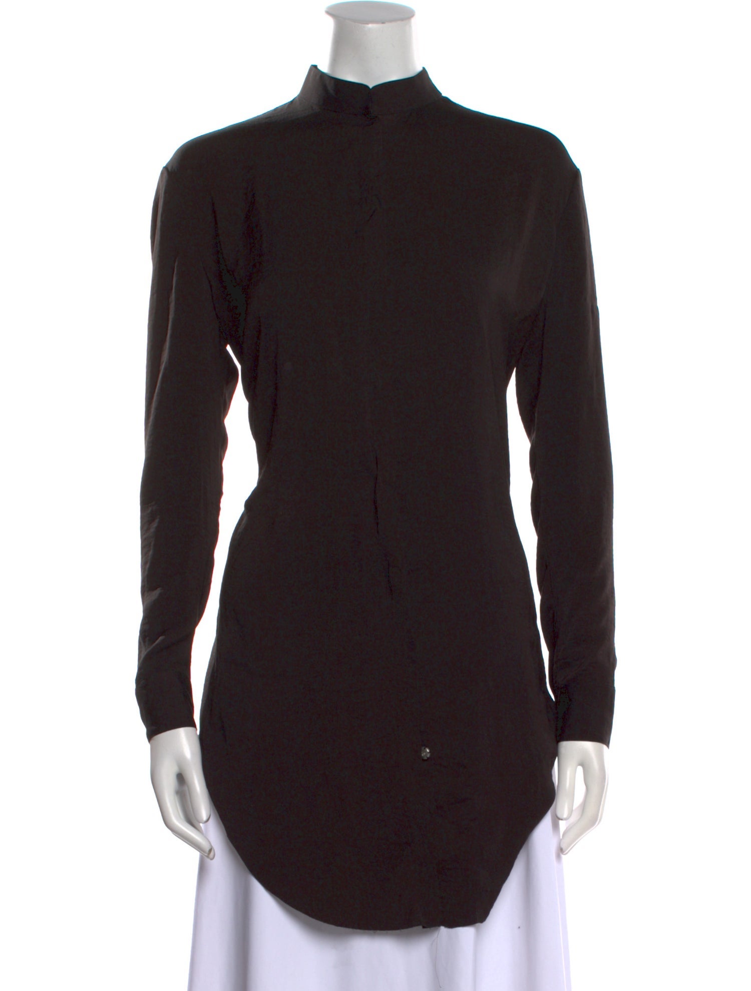 Acne Studios Mock Neck Long Sleeve Tunic