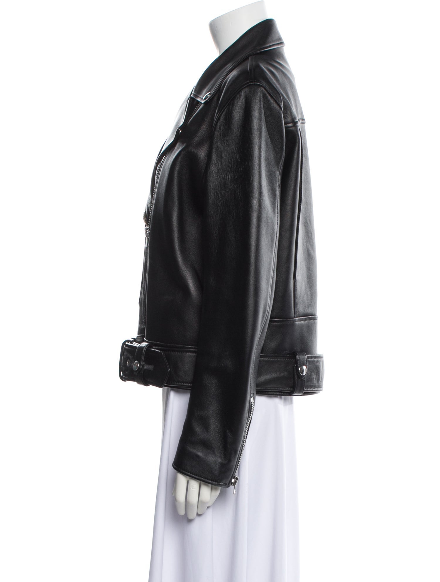 Acne Studios Leather Biker Jacket