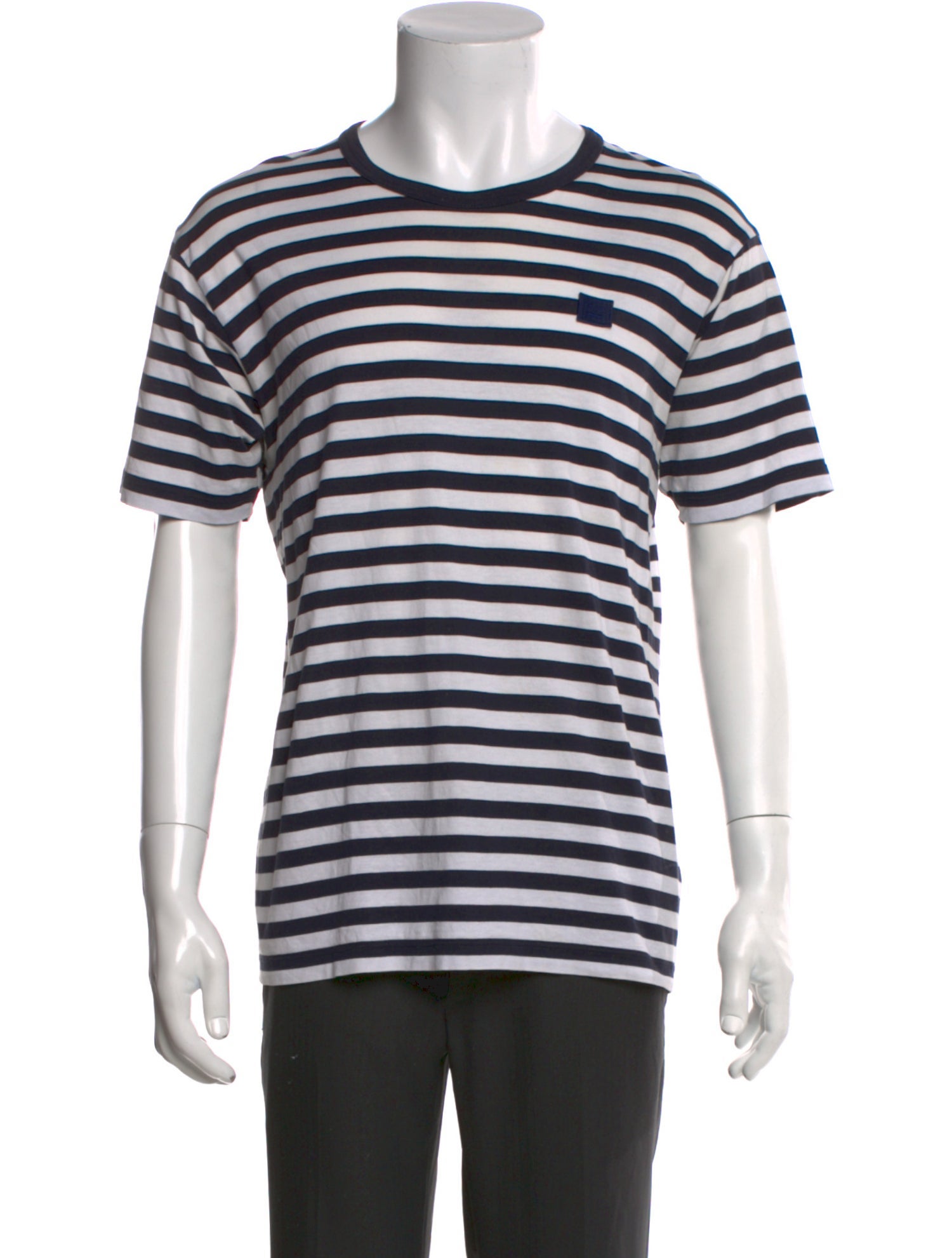 Acne Studios Striped Crew Neck T-Shirt