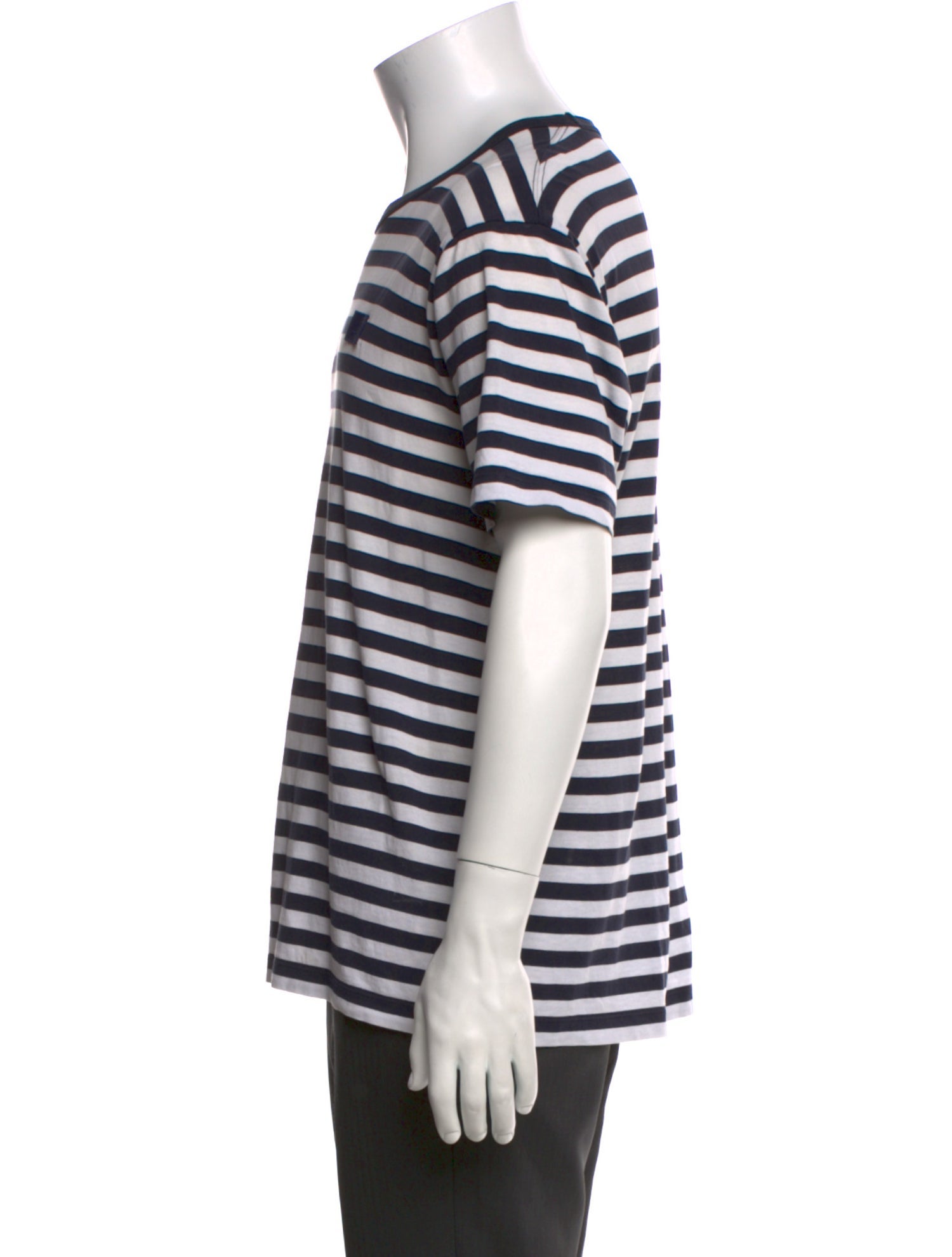Acne Studios Striped Crew Neck T-Shirt