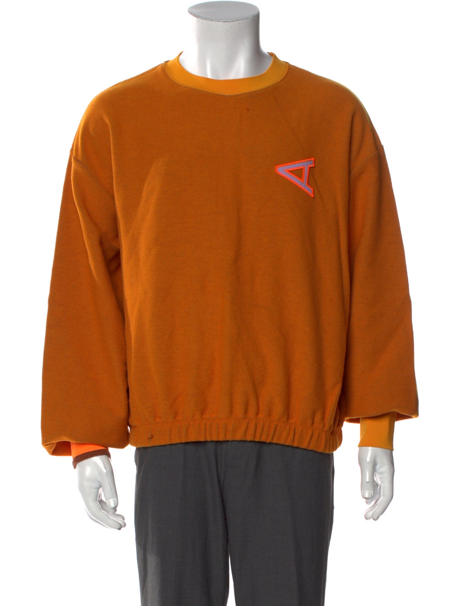 Acne Studios Crew Neck Long Sleeve Sweatshirt