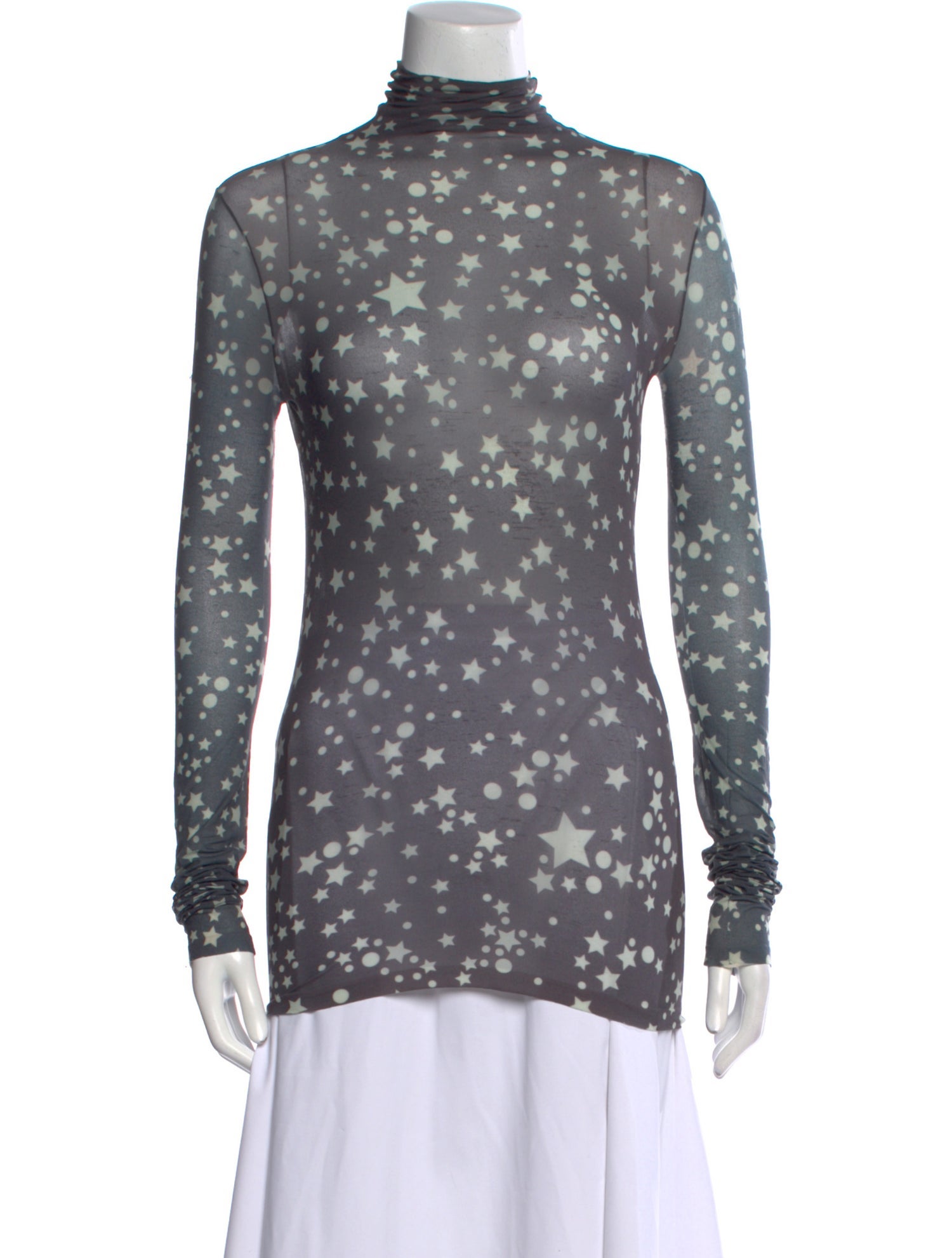 Acne Studios Nylon Printed Top