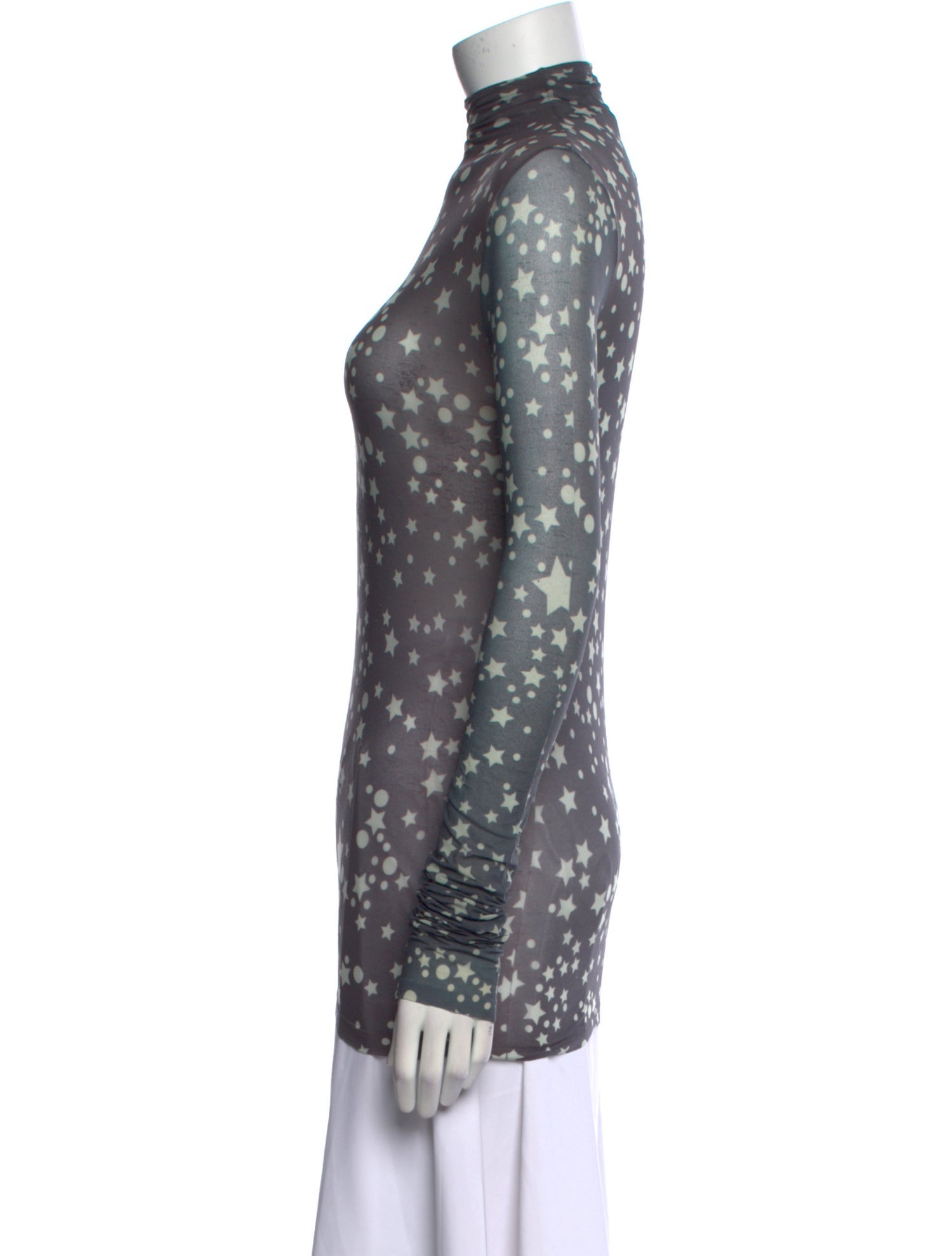 Acne Studios Nylon Printed Top