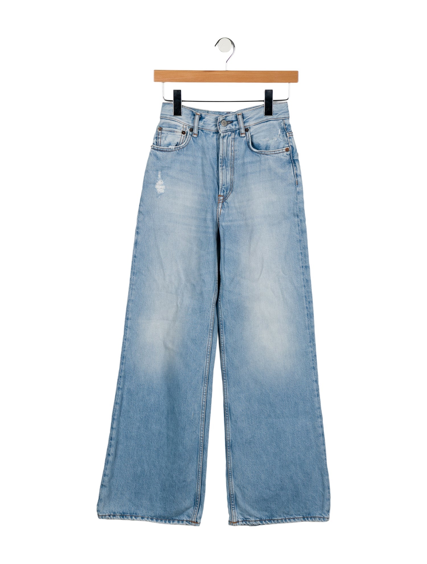 Acne Studios High-Rise Wide Leg Jeans