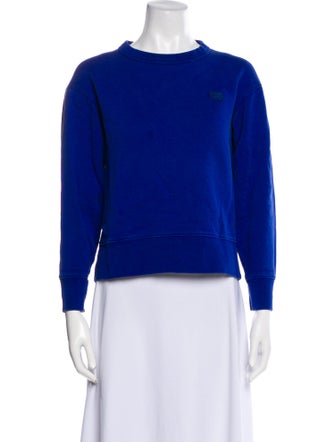 Acne Studios Crew Neck Long Sleeve Sweatshirt