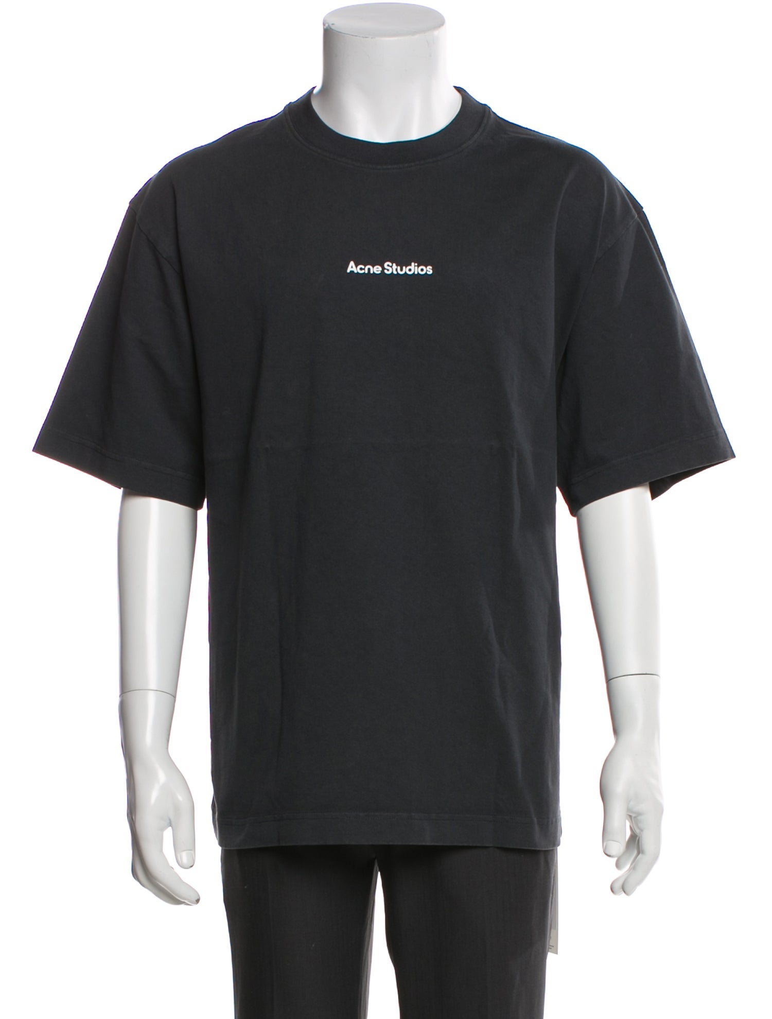 Acne Studios Graphic Print Crew Neck T-Shirt