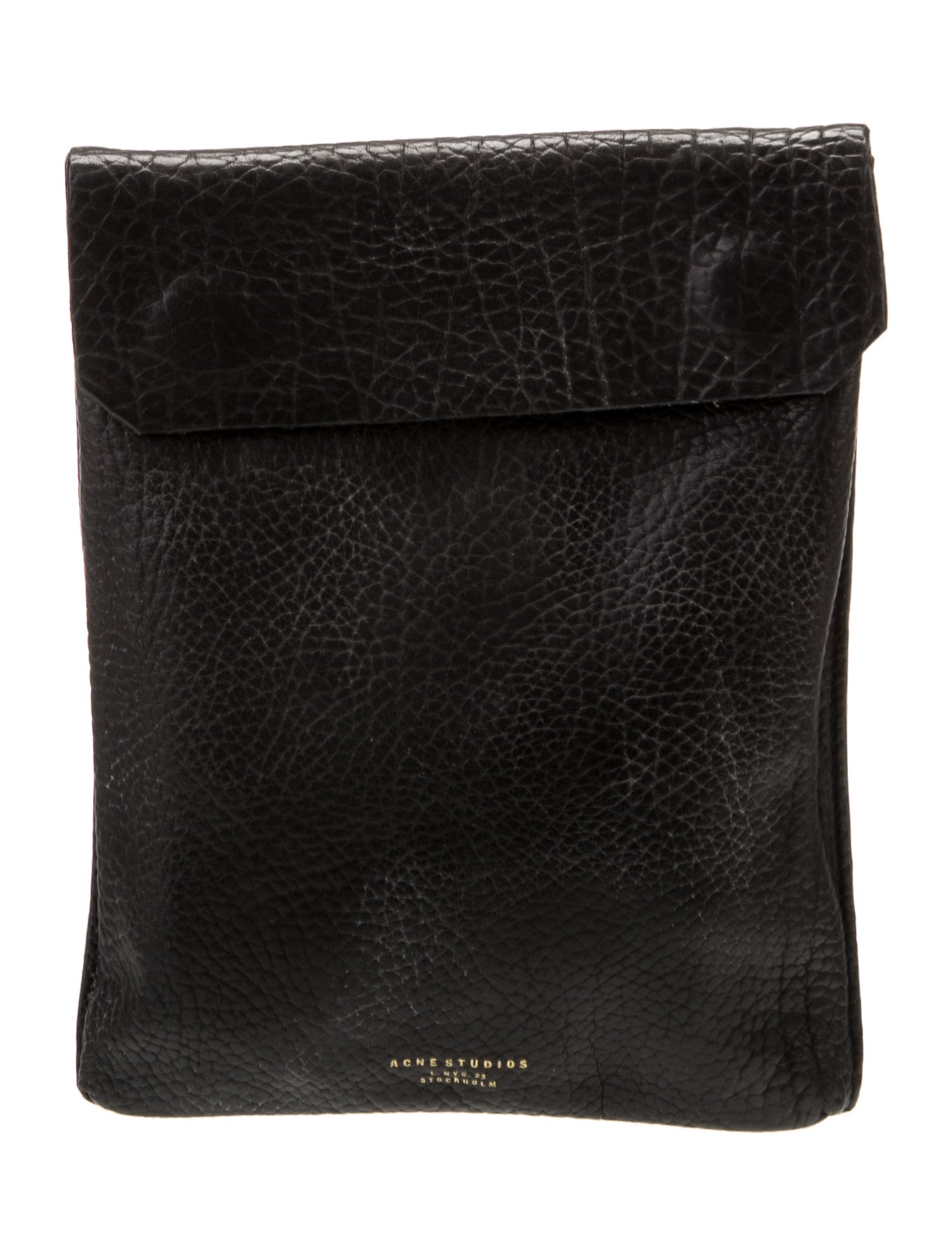 Acne Studios Leather Messenger Bag