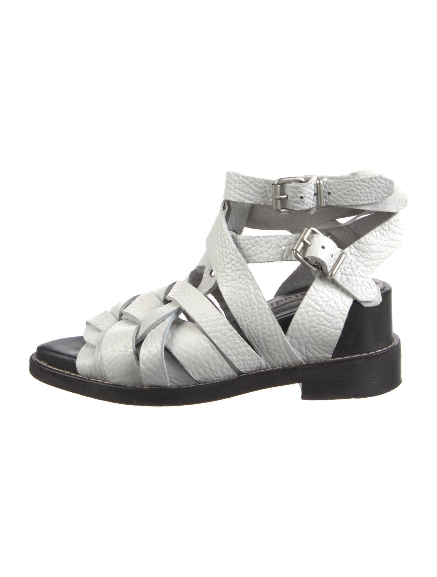 Acne Studios Leather Gladiator Sandals