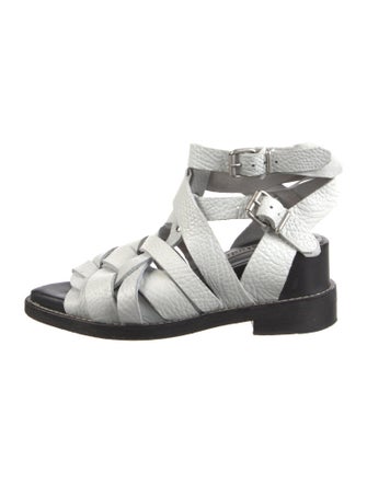 Acne Studios Leather Gladiator Sandals