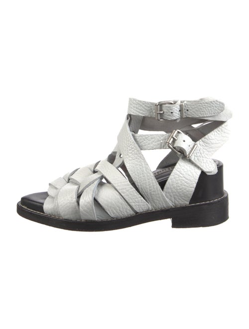Acne Studios Leather Gladiator Sandals