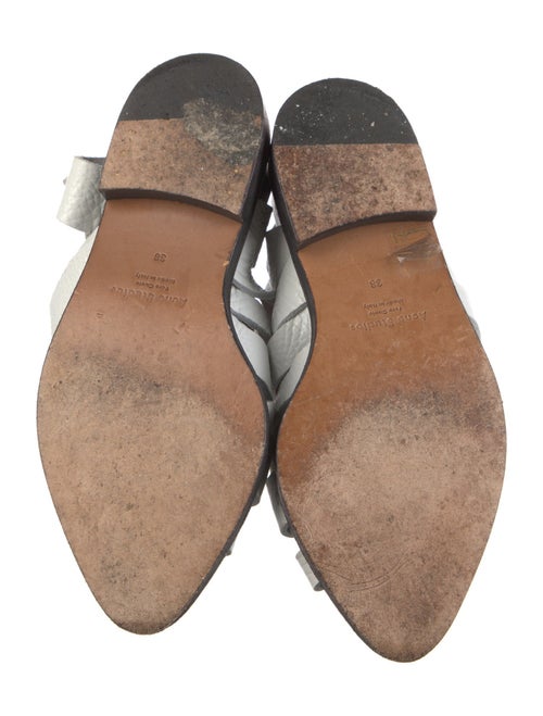 Acne Studios Leather Gladiator Sandals