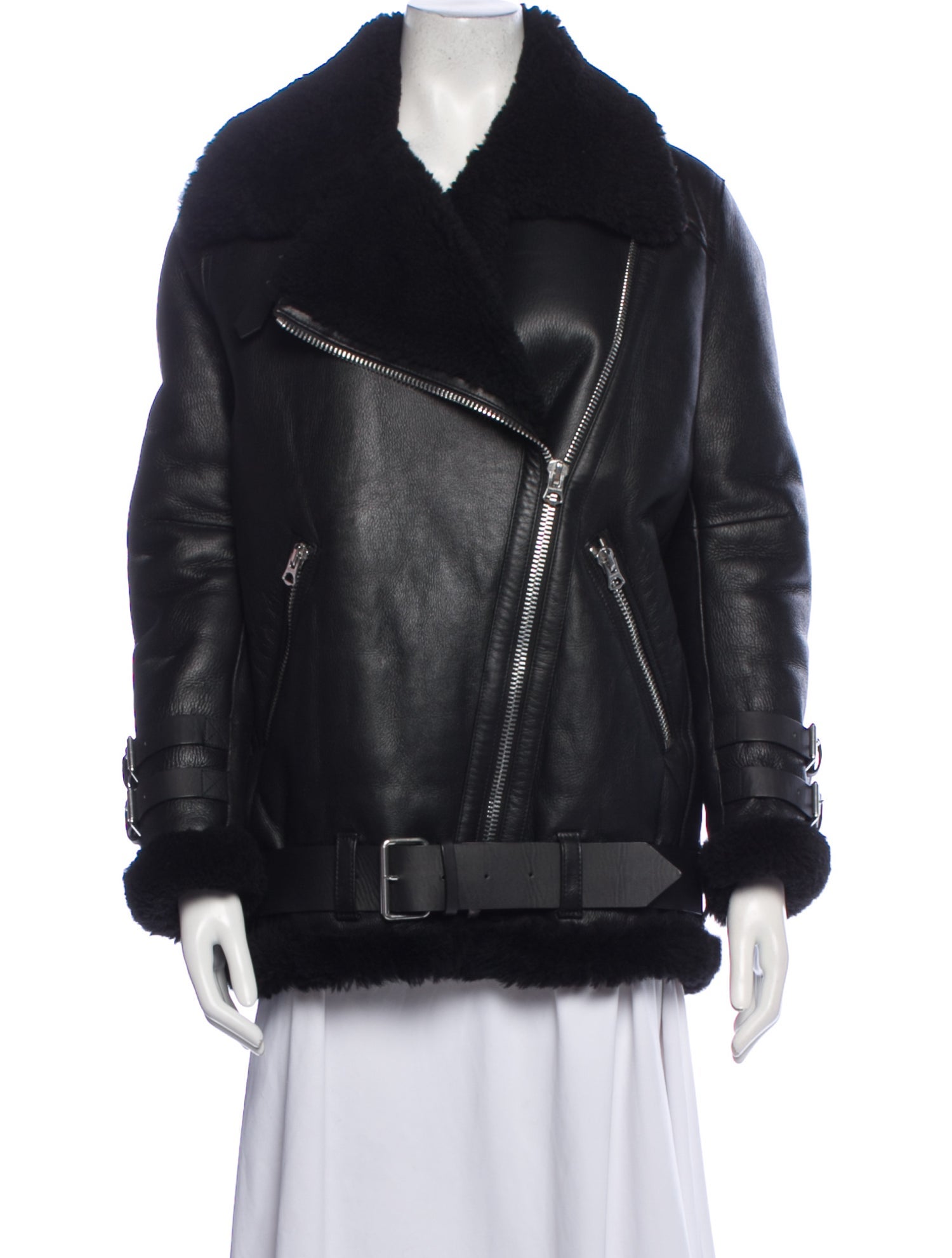 Acne Studios Shearling Fur Jacket