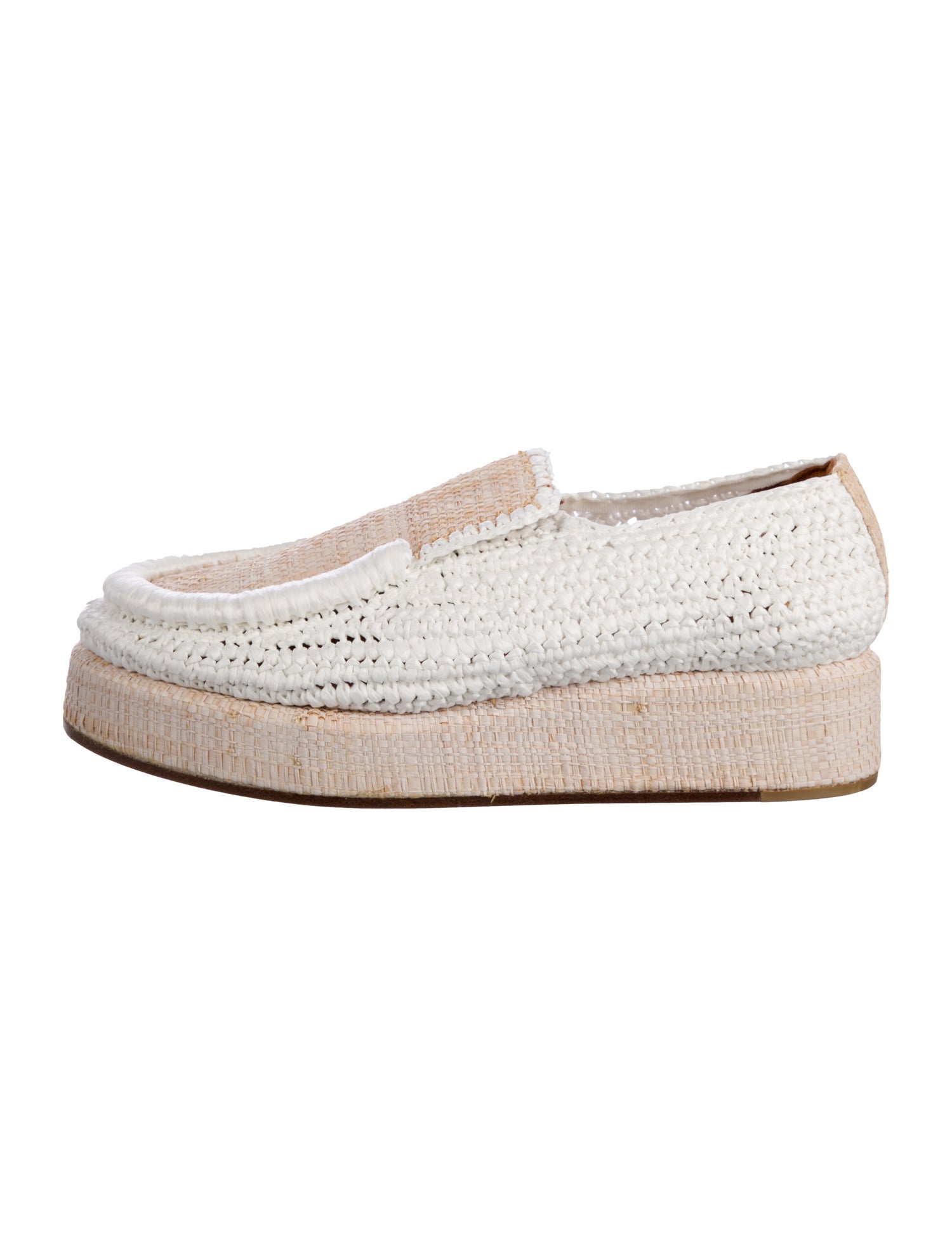 Acne Studios Raffia Espadrille Sneakers