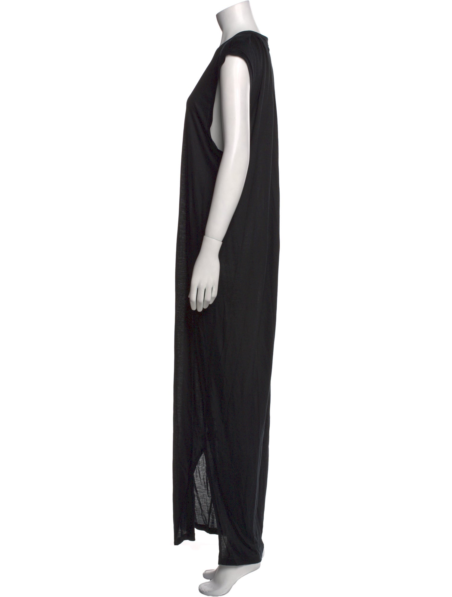 Acne Studios Scoop Neck Long Dress