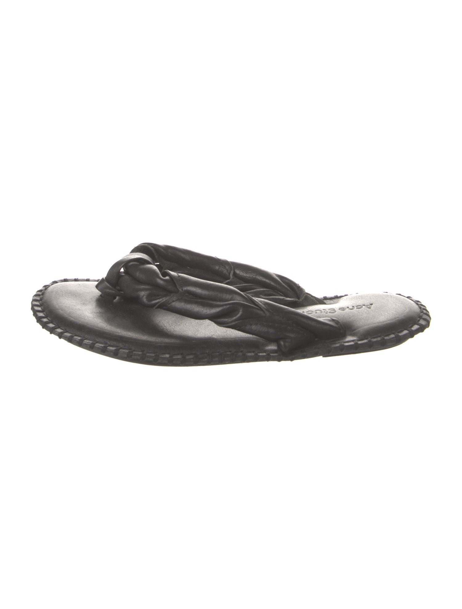Acne Studios Leather Slides