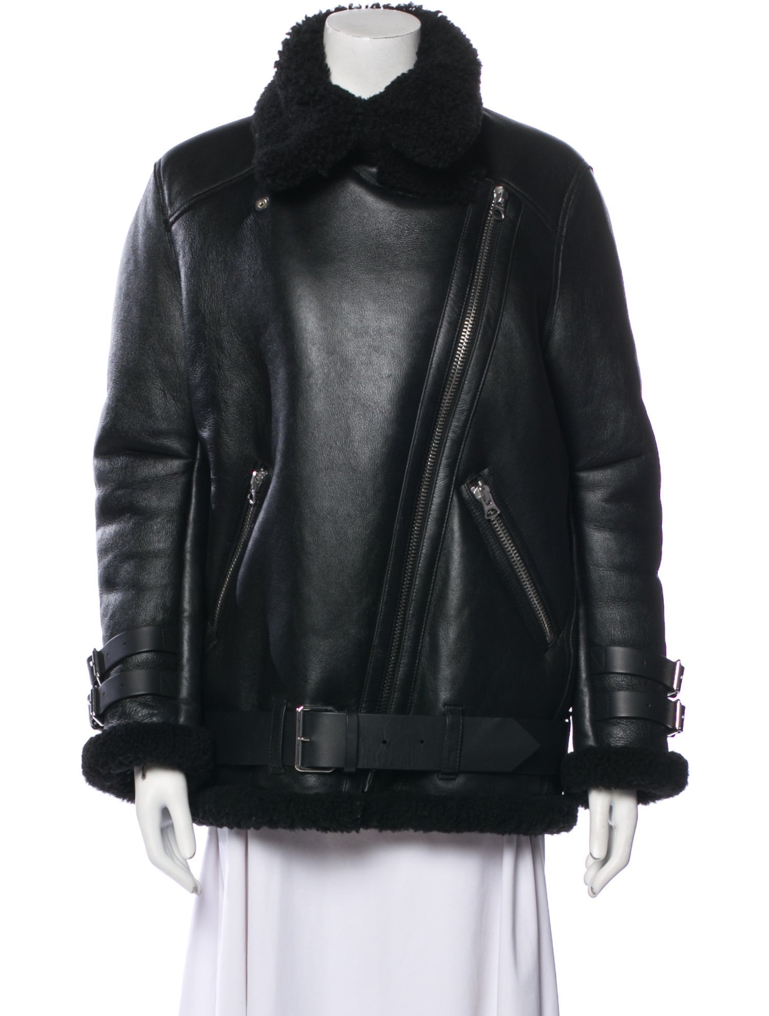Acne Studios Shearling Fur Jacket