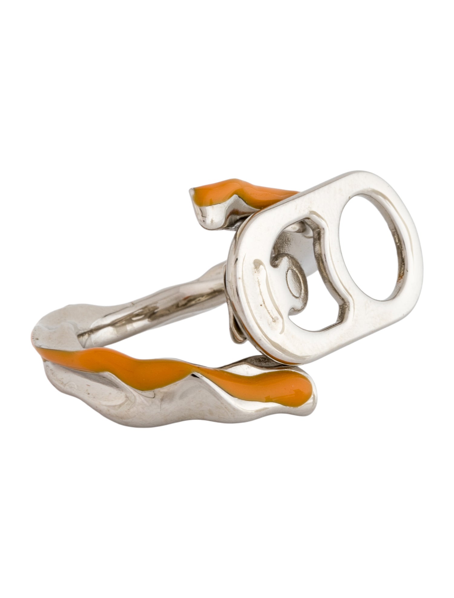 Acne Studios Enamel Crushed Can Ring