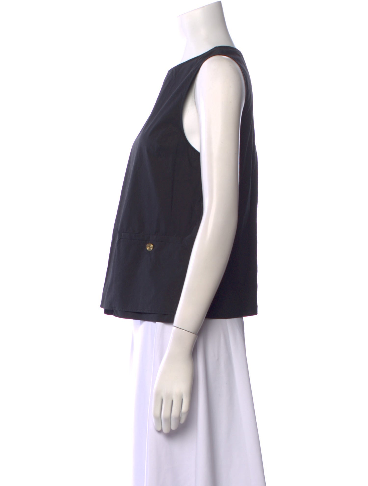 Acne Studios Crew Neck Sleeveless Top