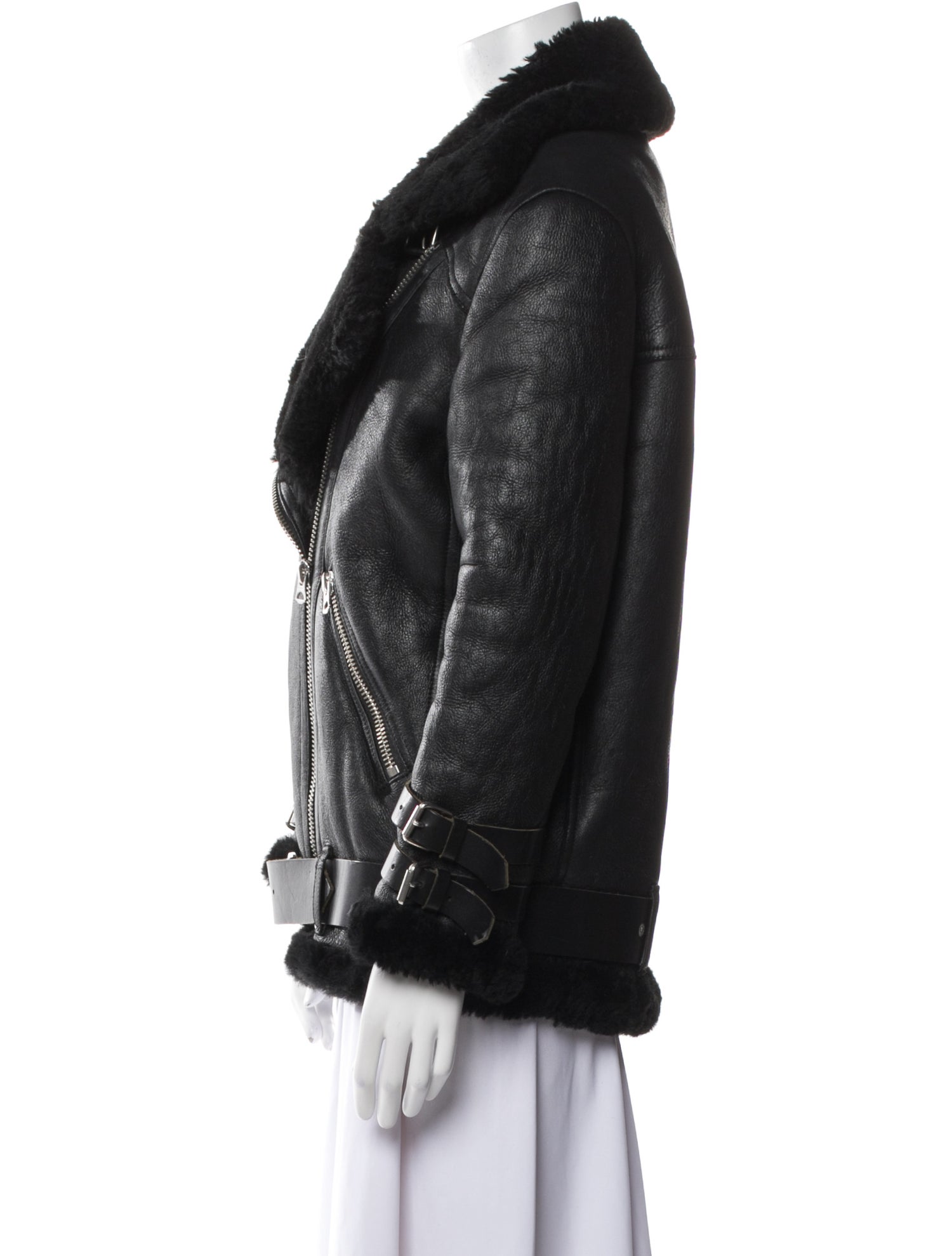 Acne Studios Shearling Fur Jacket